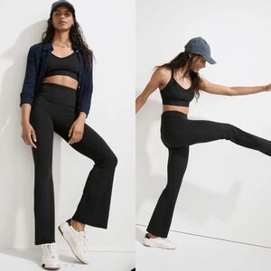 Madewell Black Flare Leggings